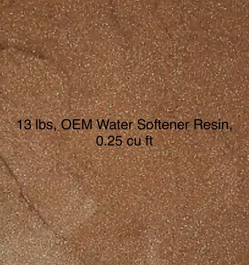 Water Softener Resin OEM High Quality Replacement 0.25 CuFt, 13 Lbs.