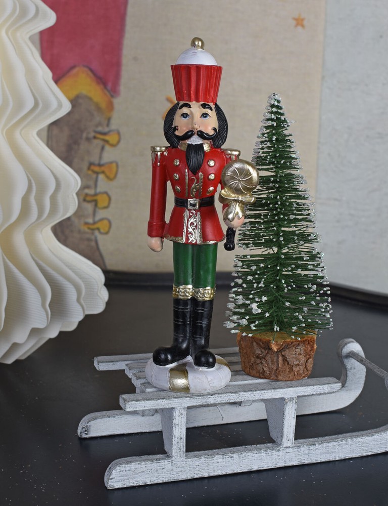 Nutcracker Figurine Christmas Decorative Figures Soldier