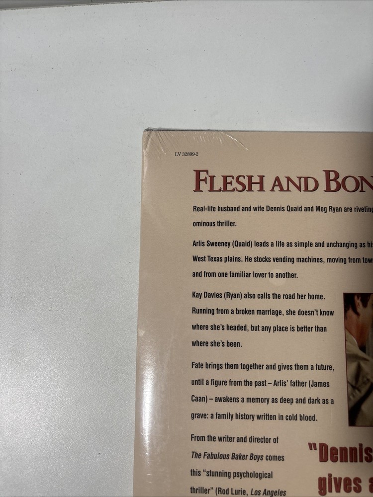 Flesh and Bone (Laserdisc, 1994)