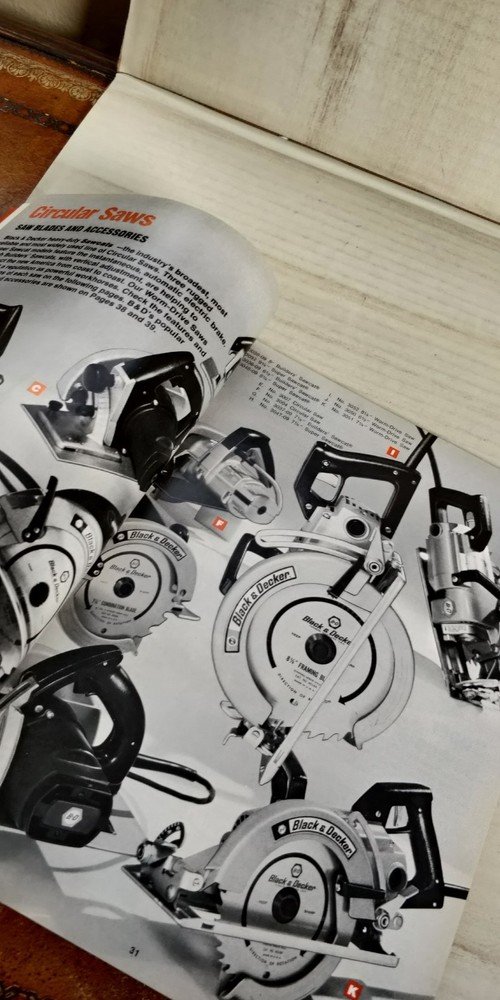 1973 BLACK & DECKER Power Tools Electrical Catalog C1