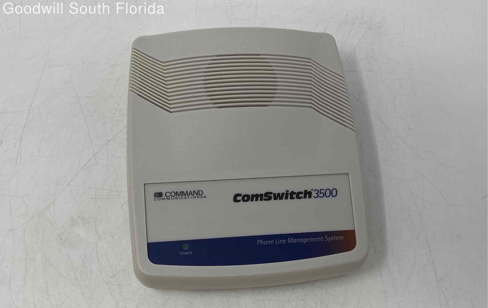 Command Communications Comswitch 3500 Gray Phone Line System Not Tested With Box