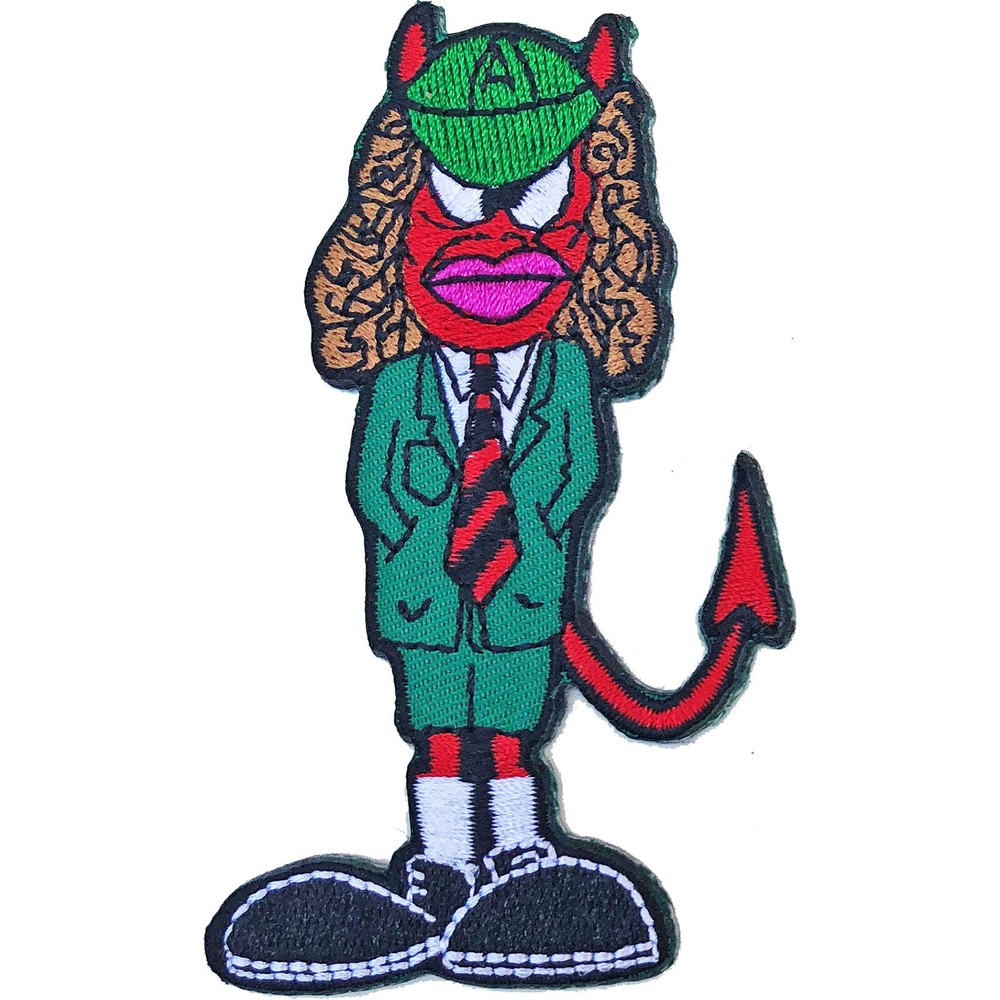 NWT ACDC Embroidered Sew or Iron On Angus Devil Patch