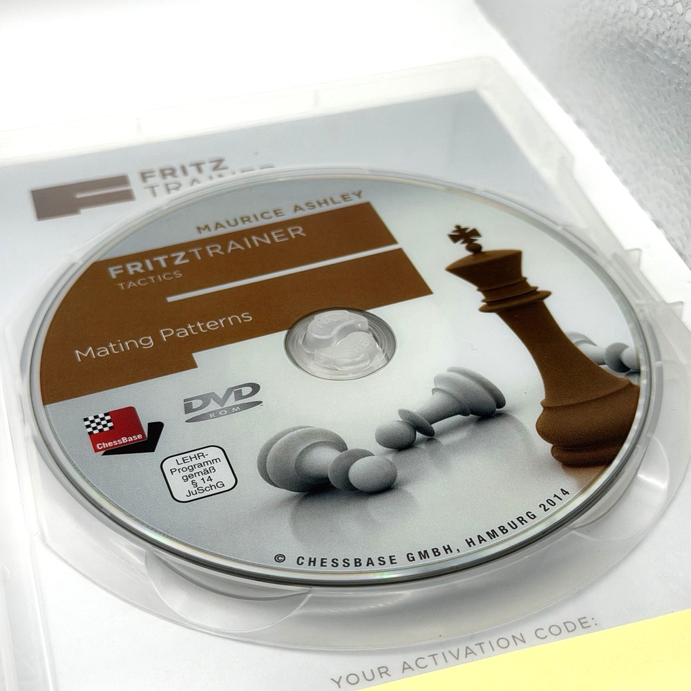 Fritz Trainer Mating Patterns Maurice Ashley - Chessbase PC DVD-ROM