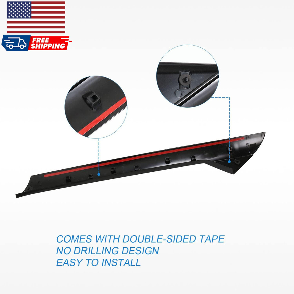 Windshield Pillar Trim Panel Molding Front Left for 2011-2019 Ford Explorer