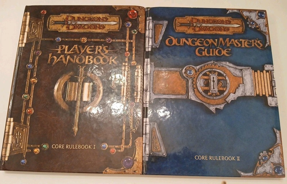 Dungeons & Dragons Core Rulebook I & II Dungeon Master’s Guide Player Handbook