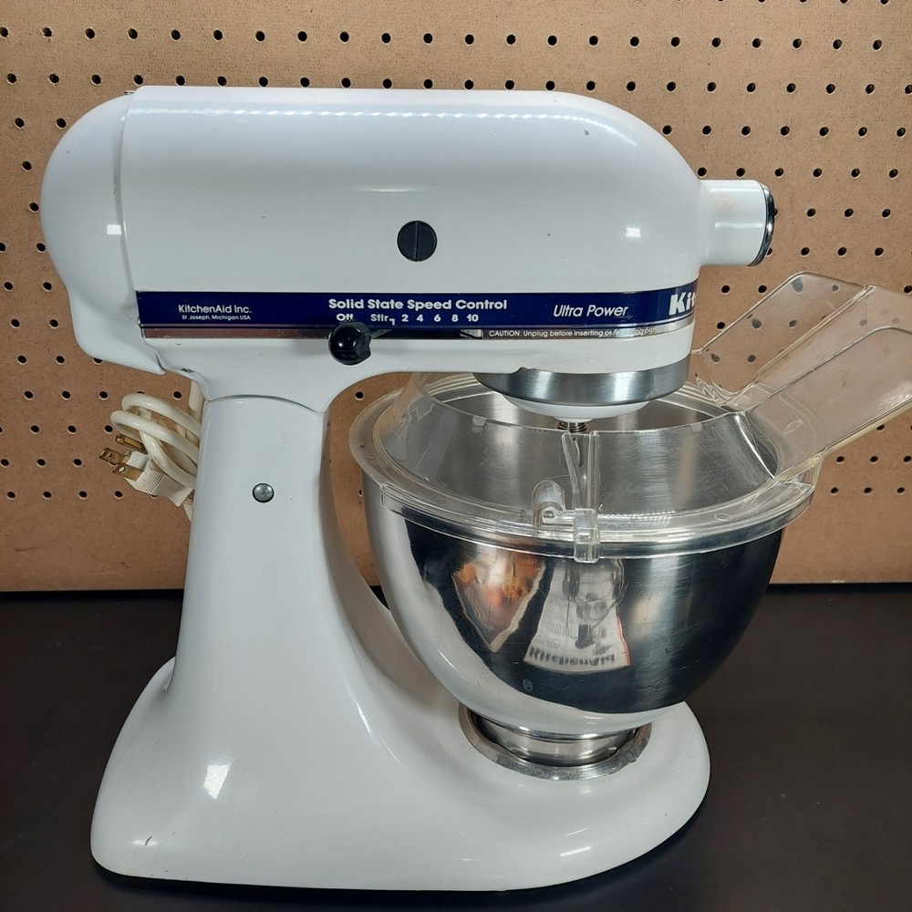 KitchenAid Ultra Power Stand Mixer White Bundle KSM90 Tested
