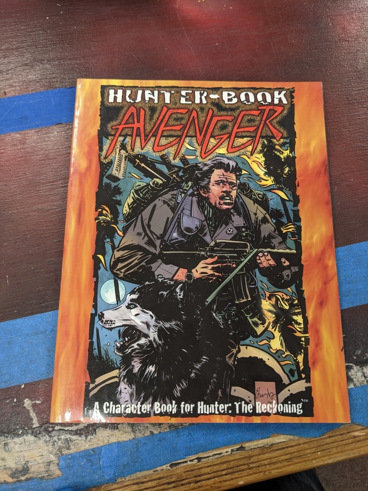 Hunter Book Avenger Hunter: The Reckoning White Wolf