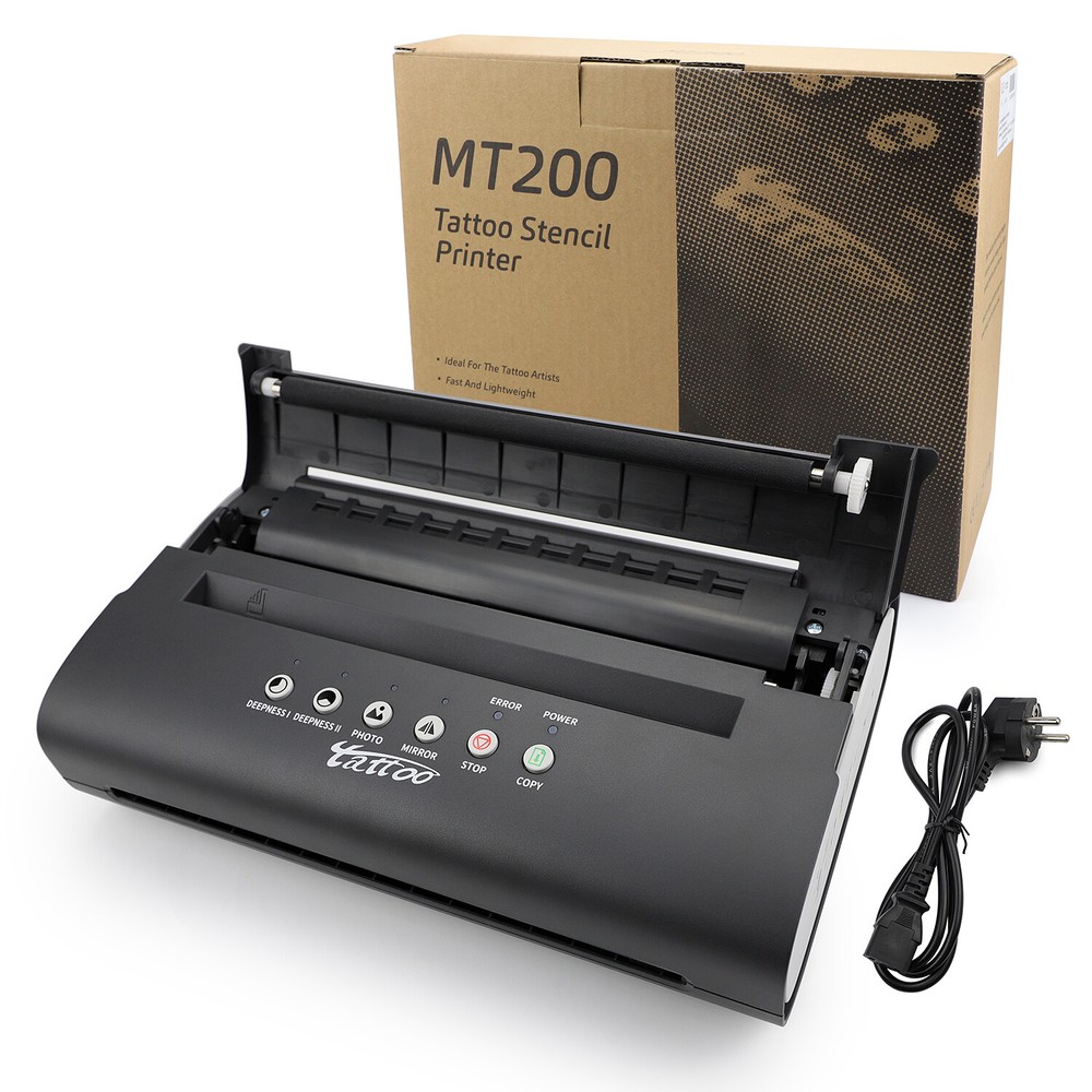Genuine MT200 Tattoo Stencil Printer Transfer Thermal Copier Machine with Fedex