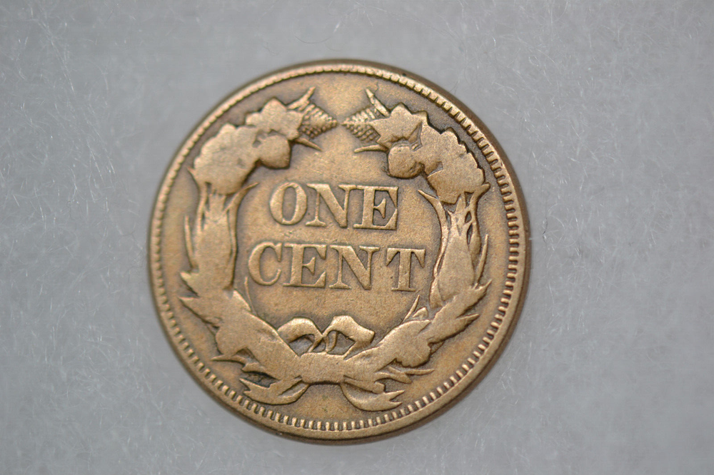 1857 Flying Eagle Cent- Fine/Very Fine