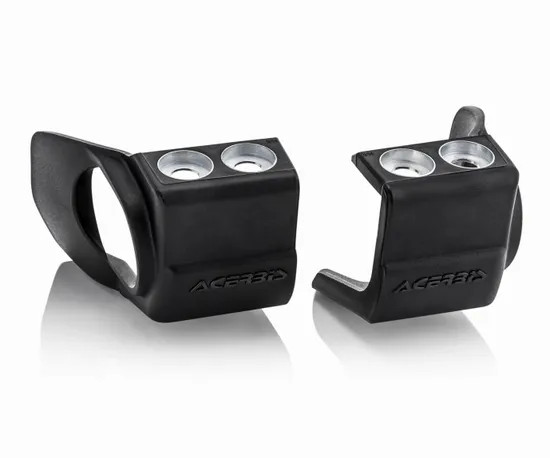 Acerbis Black Lower Fork Shoe Boot Protector Pair Beta RR 250 21