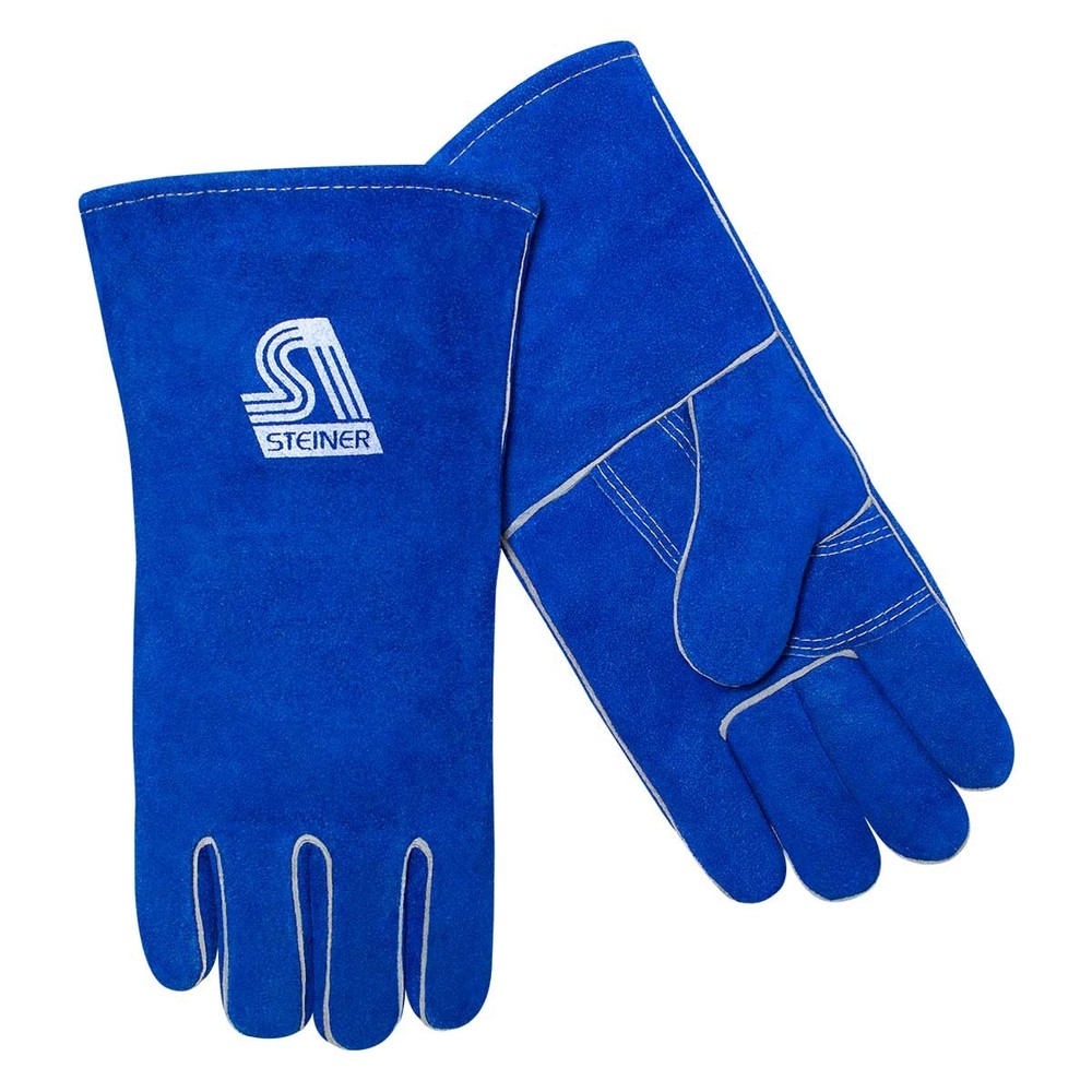Steiner 02509F Shoulder Split Cowhide Stick Welding Gloves ThermoCore Medium