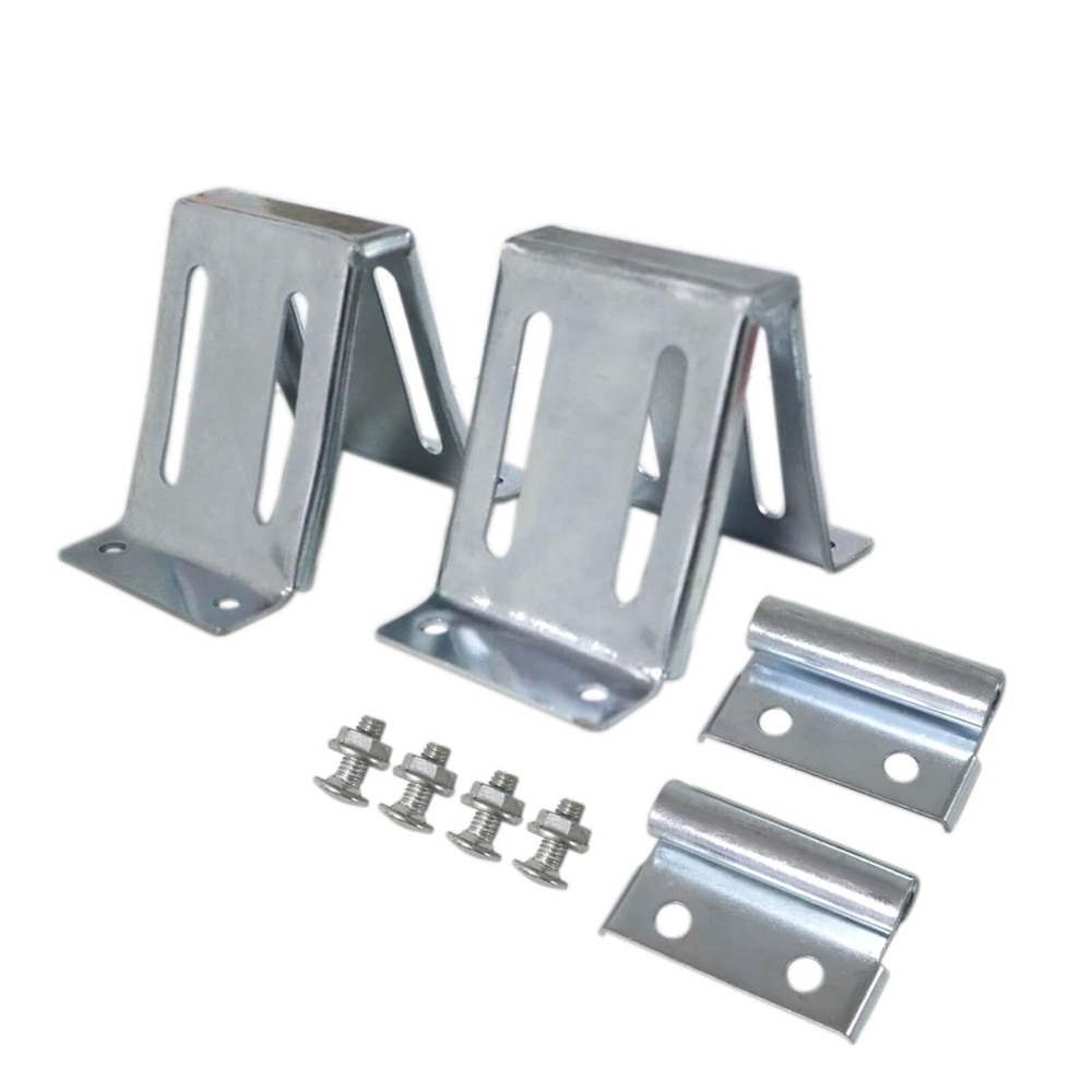 Adjustable Top Roller Bracket for Residential Doors, Galvanized Fixture Brack...