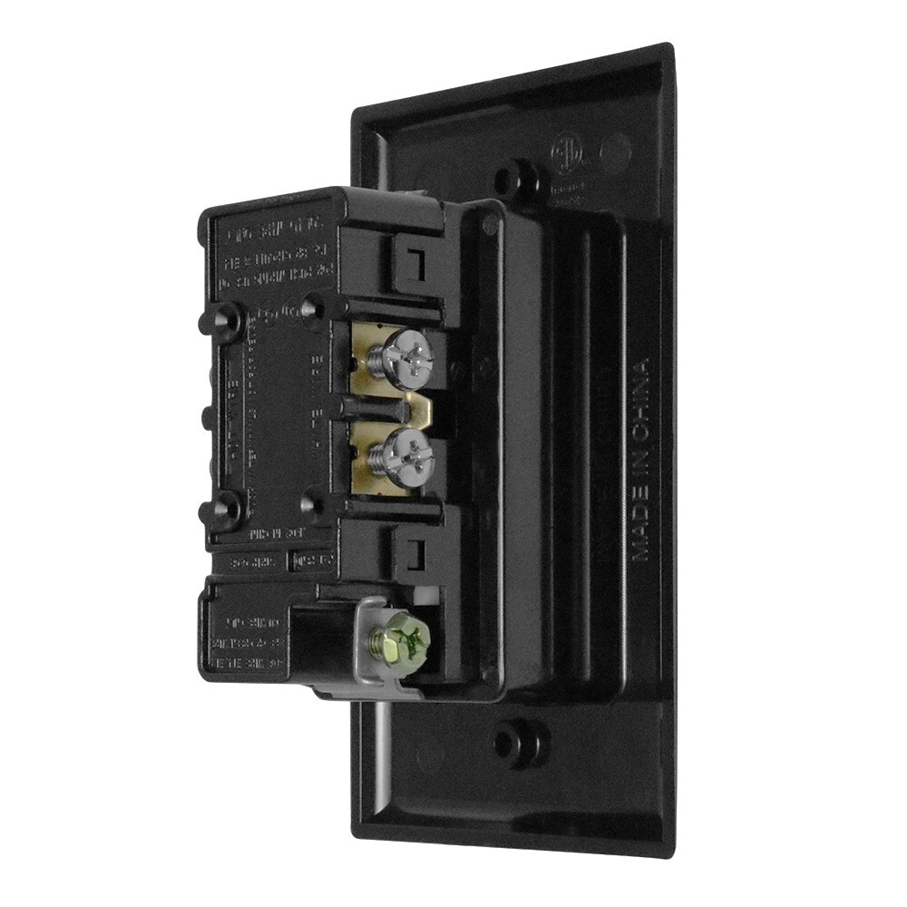 *OPEN BOX* Construct Pro Single Gang Recessed Dual Power Outlet (ETL Listed)