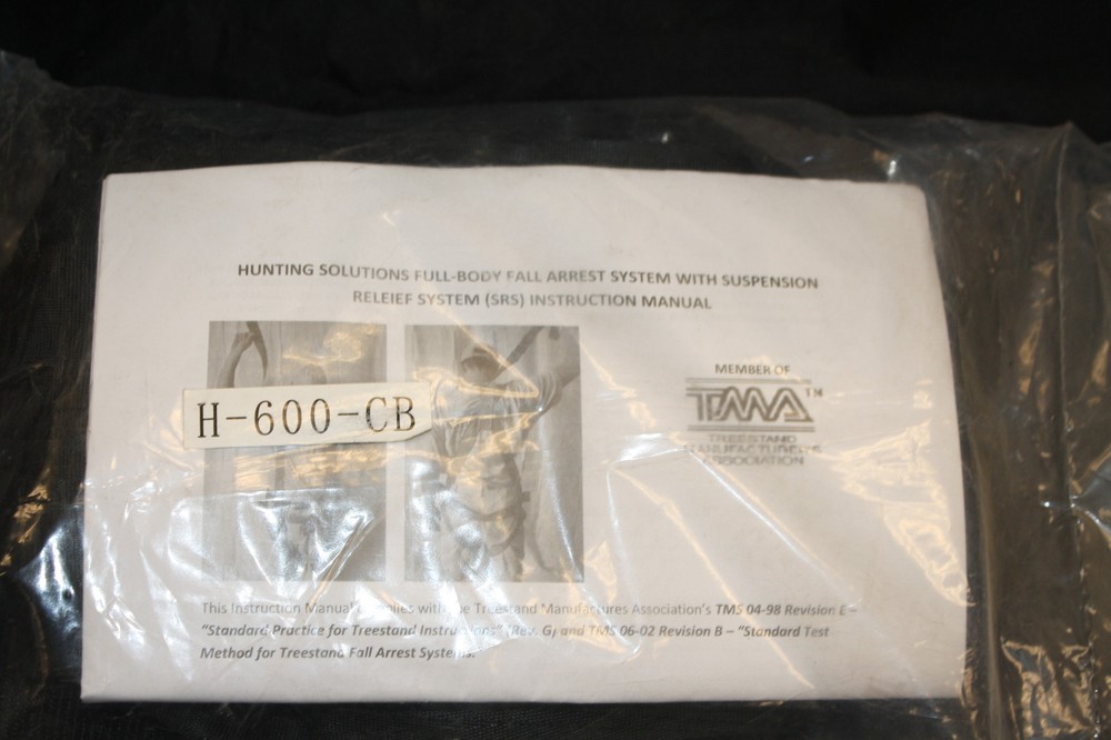 Hunting Solutions Full Body Fall Arrest System with SRS TMA