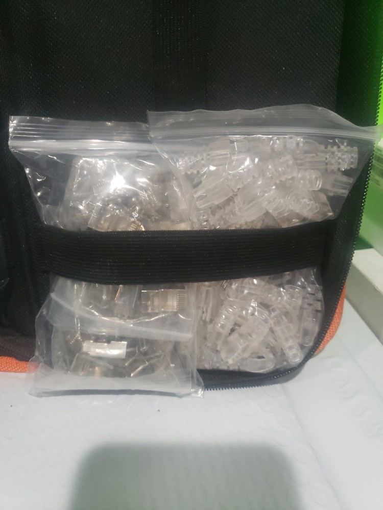 RJ45+USB Cable Tester Fast Accurate Testing Network Phone Wire Test Tool Kit