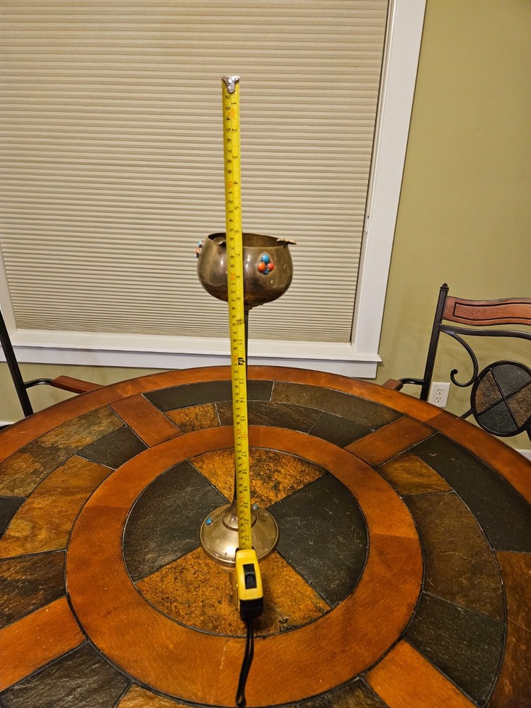 Antique Brass Indian Incense Holder