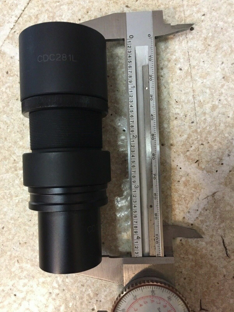 3-Piece Microscope Adapter 28mm Threads x 30mm 1X Focusable CDC281L CDCLAL CDC30