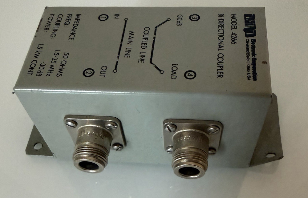 Bird Electronic Bi-Directional Coupler Model 4266