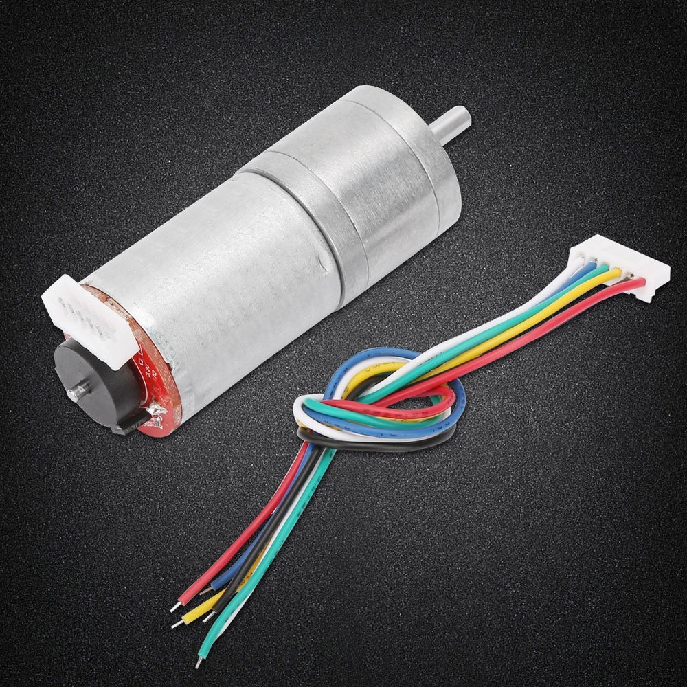 DC 6V Encoder Gear Motor Speed Reduction Motor For Robot RC Car Engine Toy New