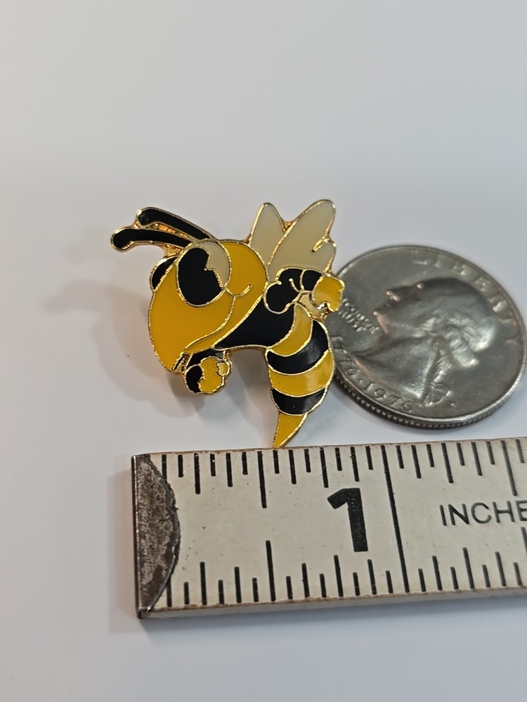 Fighting Bee Lapel Pin