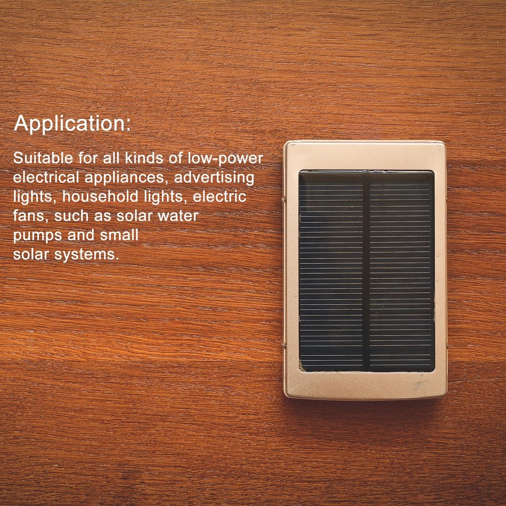 5 Pack 2V 120mA 60mm x 45mm Mini Solar Panel Cell