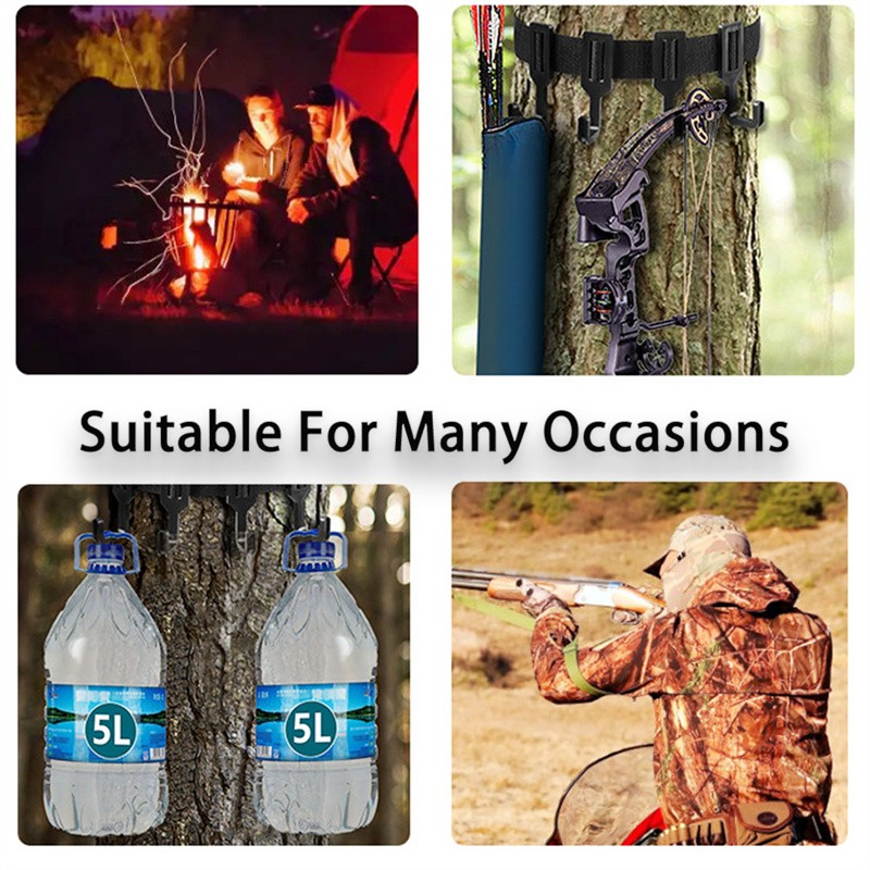Plastic hooks Tree hooks For Hunting Outdoor Use Hooks Bow Combo Hanger