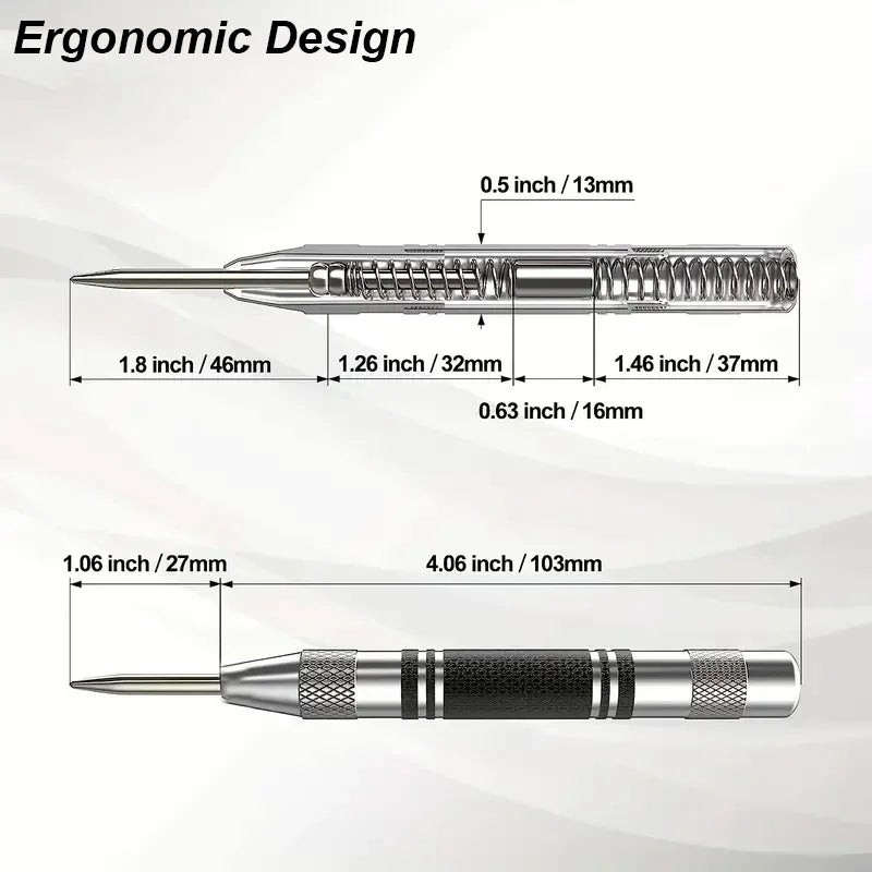 2pcs AUTOMATIC GRAIN PUNCH AUTOMATIC SELF STRIKING GRAIN STEEL GRAINS