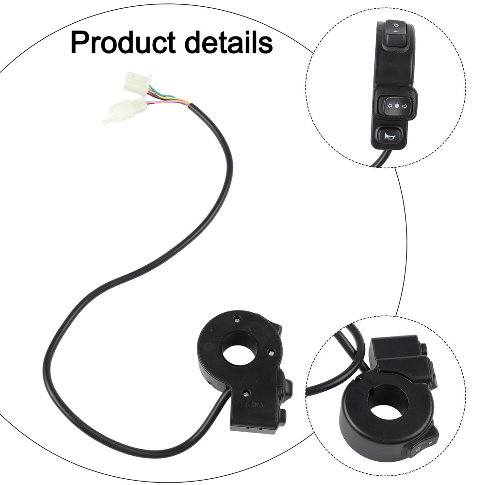 Practical and Reliable 3 In1 Motorcycle Switch for ATV Quad Headlights