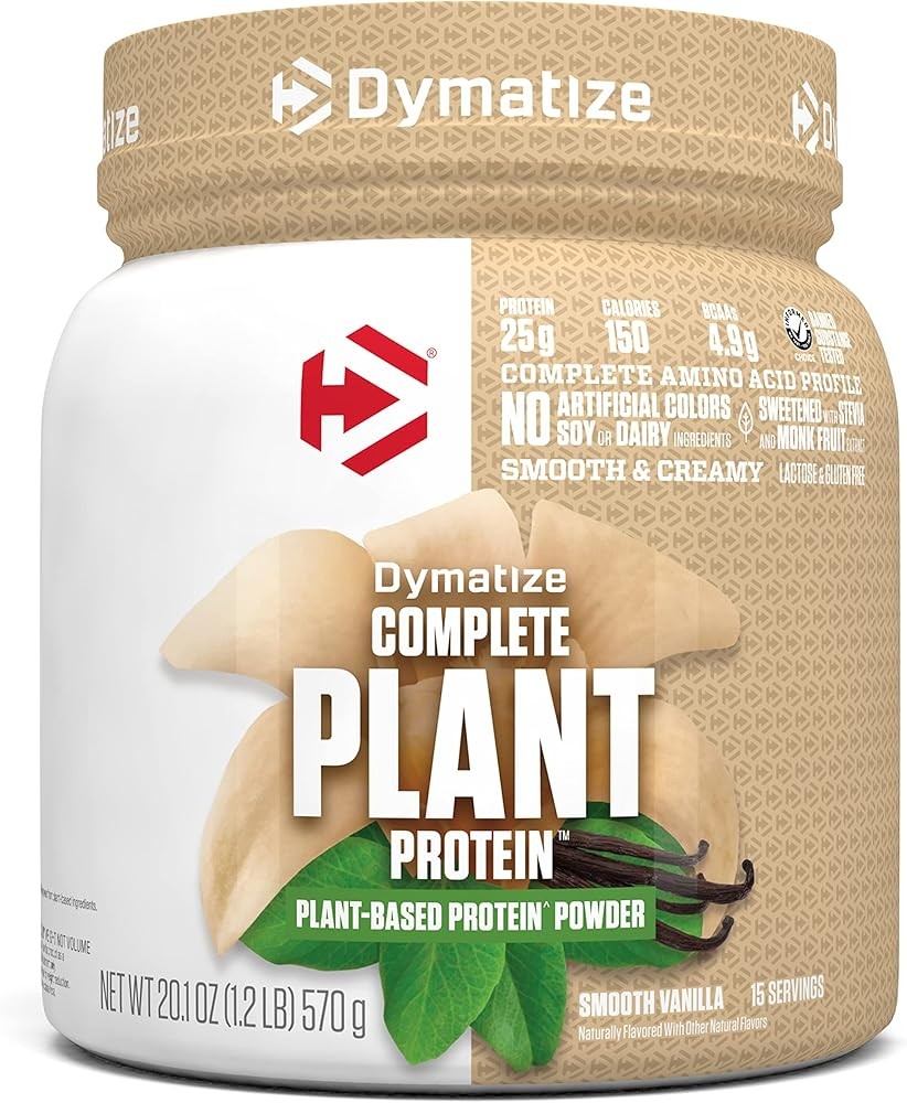 Vegan Plant Protein, Smooth Vanilla, Protein, BCAAs, plete