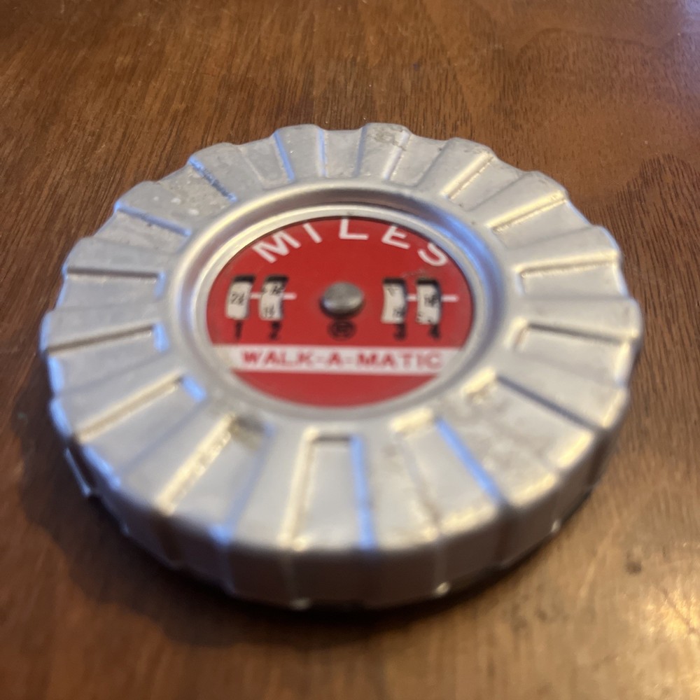 VINTAGE Miles Counter WALK A MATIC Pedometer