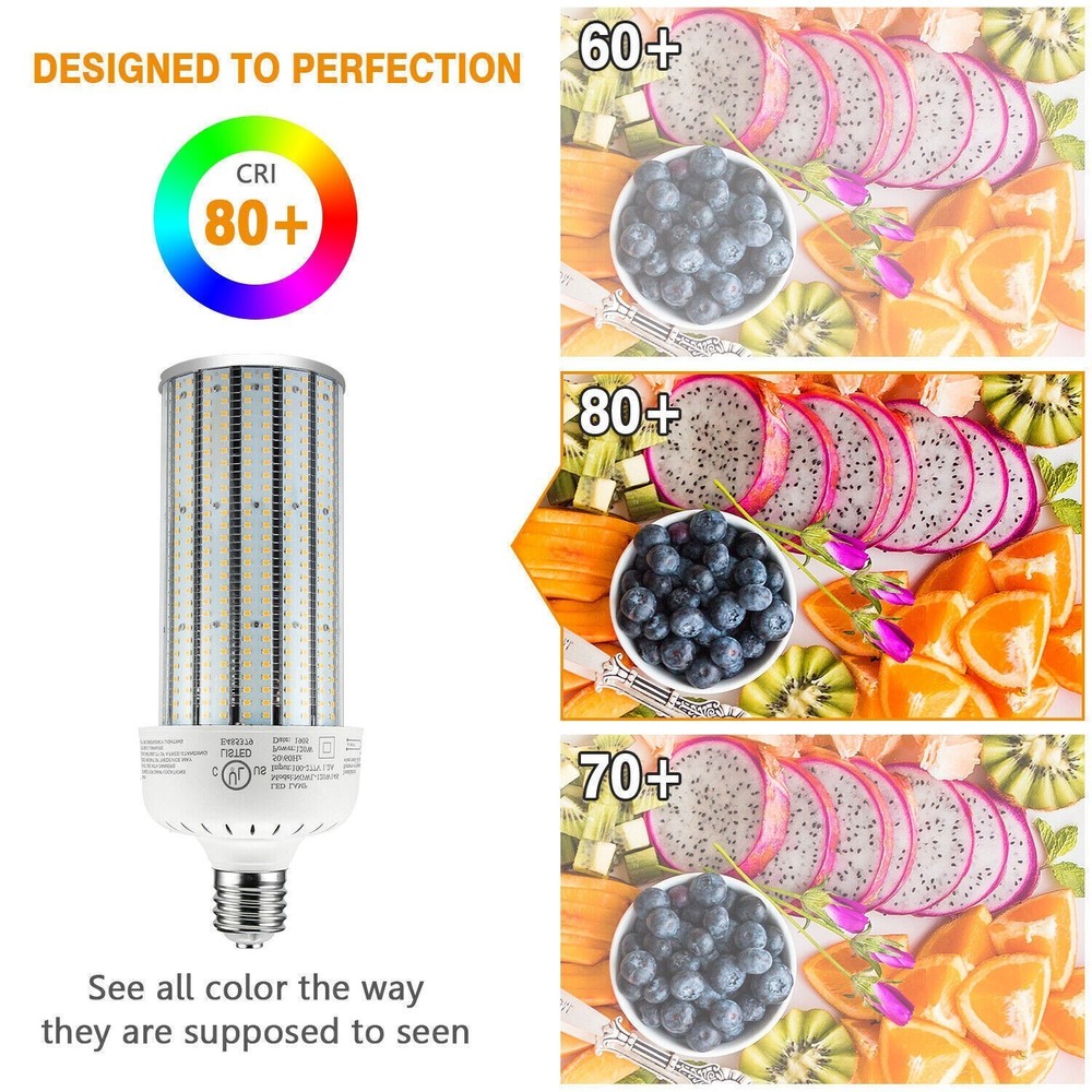 120W LED Corn Bulbs Light E39 Mogul Base Warehouse High Bay Light 6000K Daylight