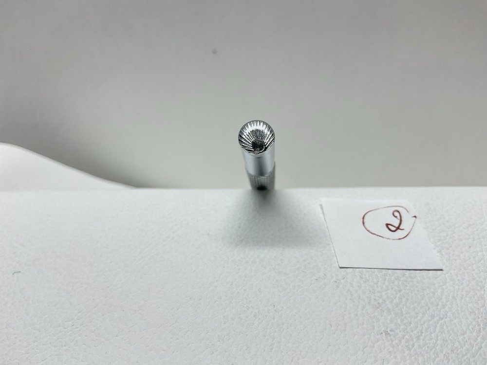 EARLY TOOL UNMARKED, SUN BURST Leather Stamping Tool