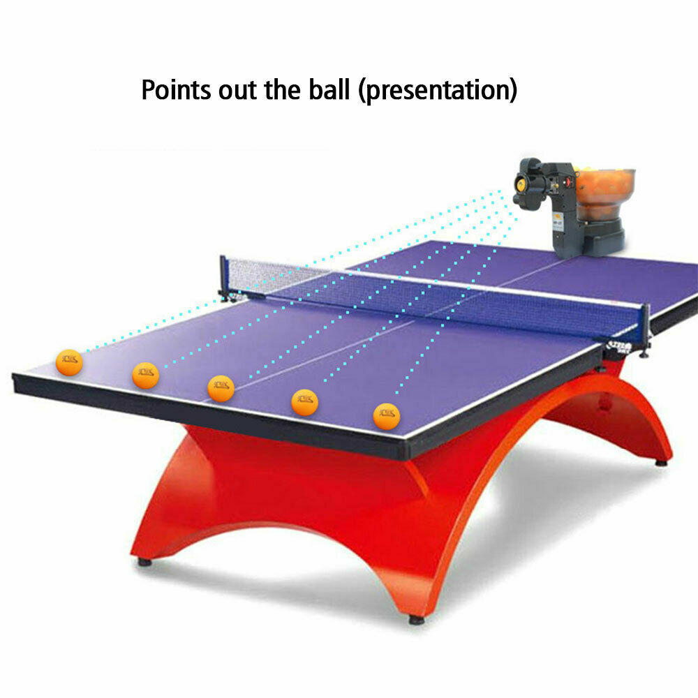 36Spins Table Tennis Robot Pingpong Ball Automatic Machine for Training Exercise