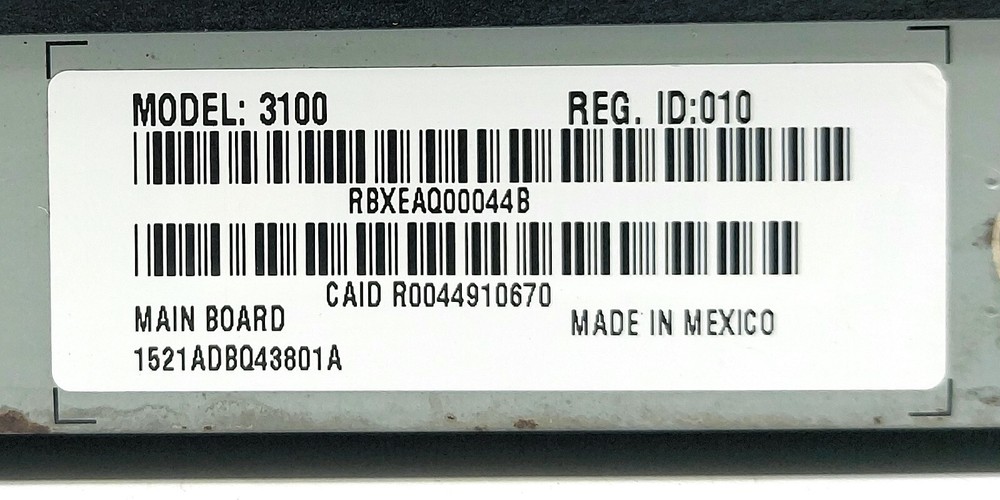 Bell Express 3100 MPEG 2 Standard Satellite Receiver 0795