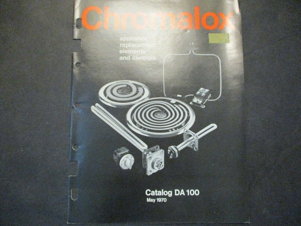 May 1970 Chromalox DA 100 catalog