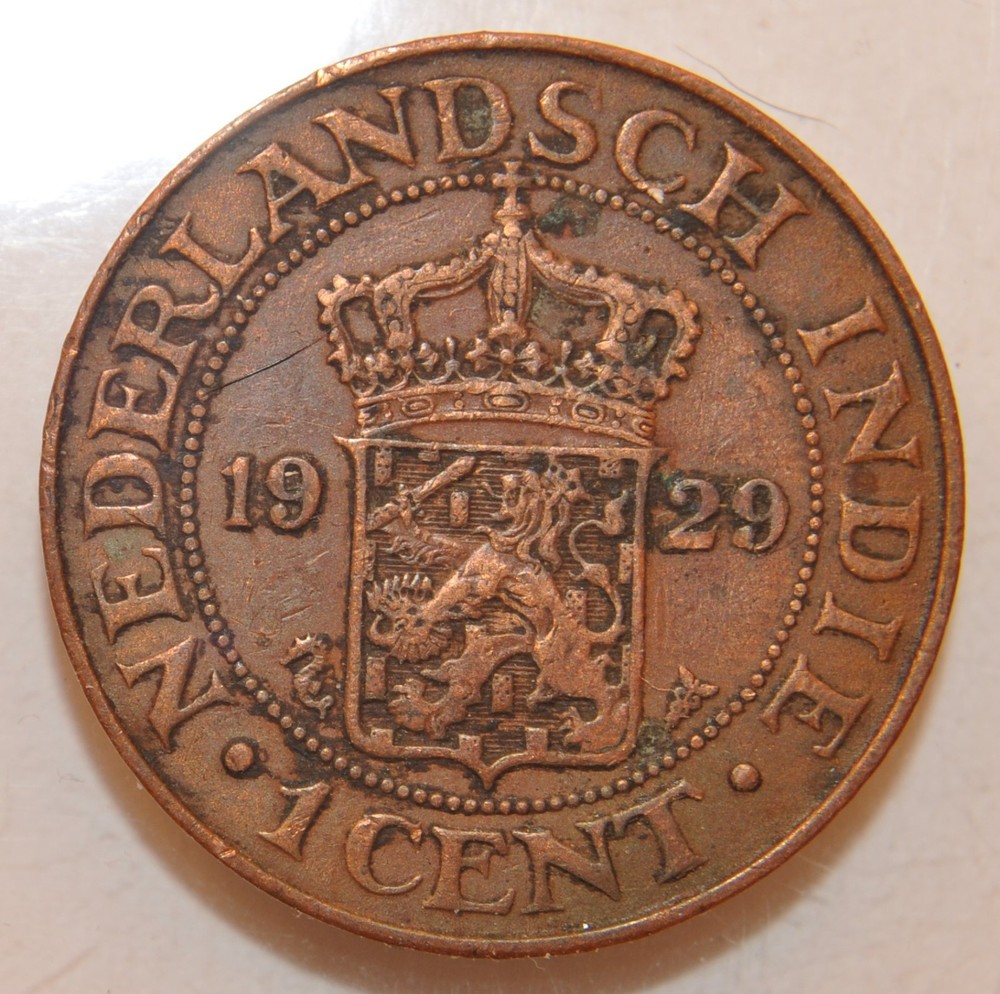 1929 Netherlands Indies 1 cent lot 863