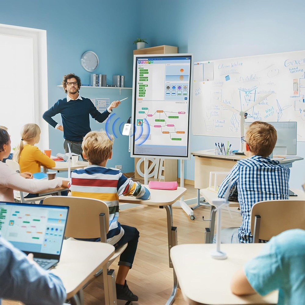 4K Wireless HDMI Display Dongle Adapter, Wireless Transmitter, Streaming Medi...