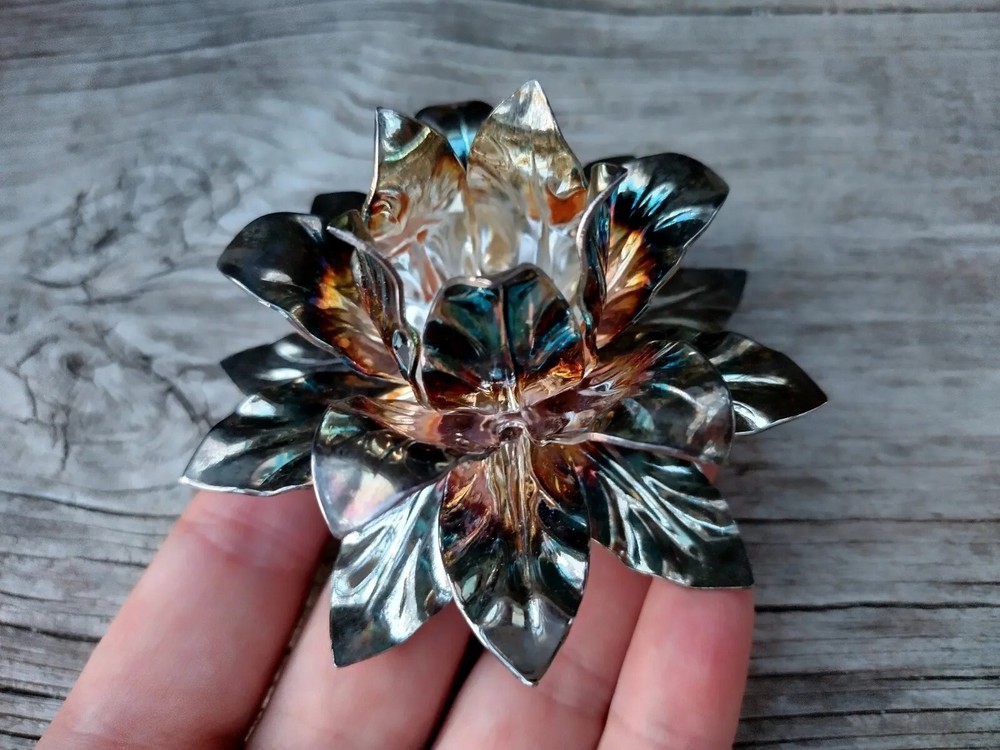 Аmazing vintage metal candlestick