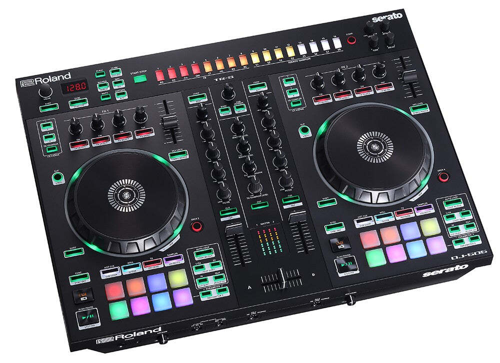 Roland DJ-505 DJ Controller with Serato DJ Pro