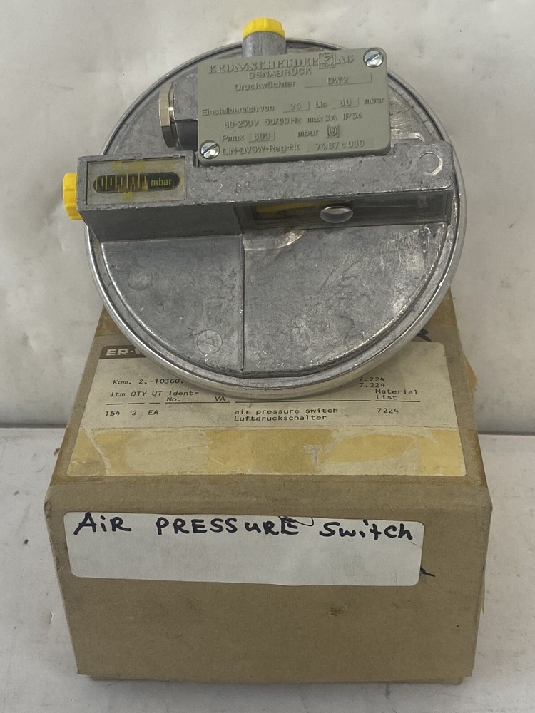 DW2 KROMSCHRÖDER DW2 Air Pressure Switch