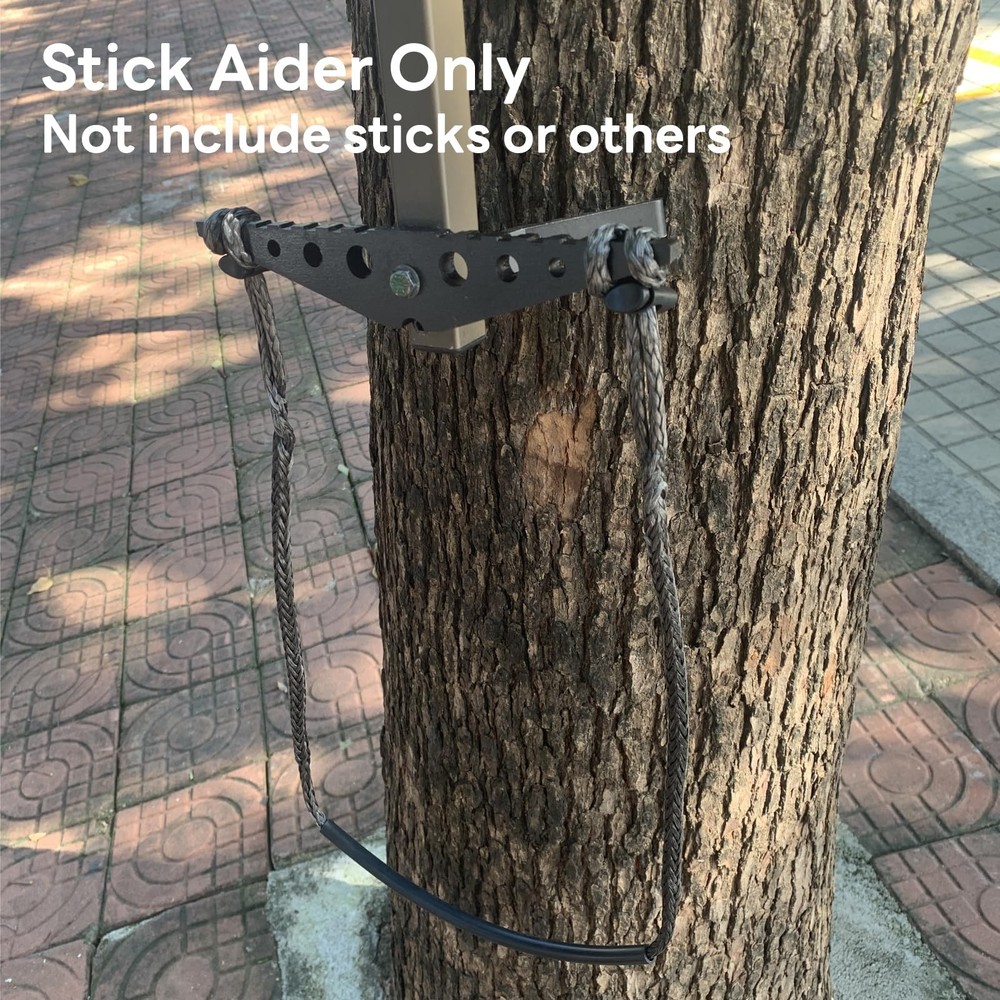 ZIVOXIA Climbing Stick Aider for Single Step Aider,