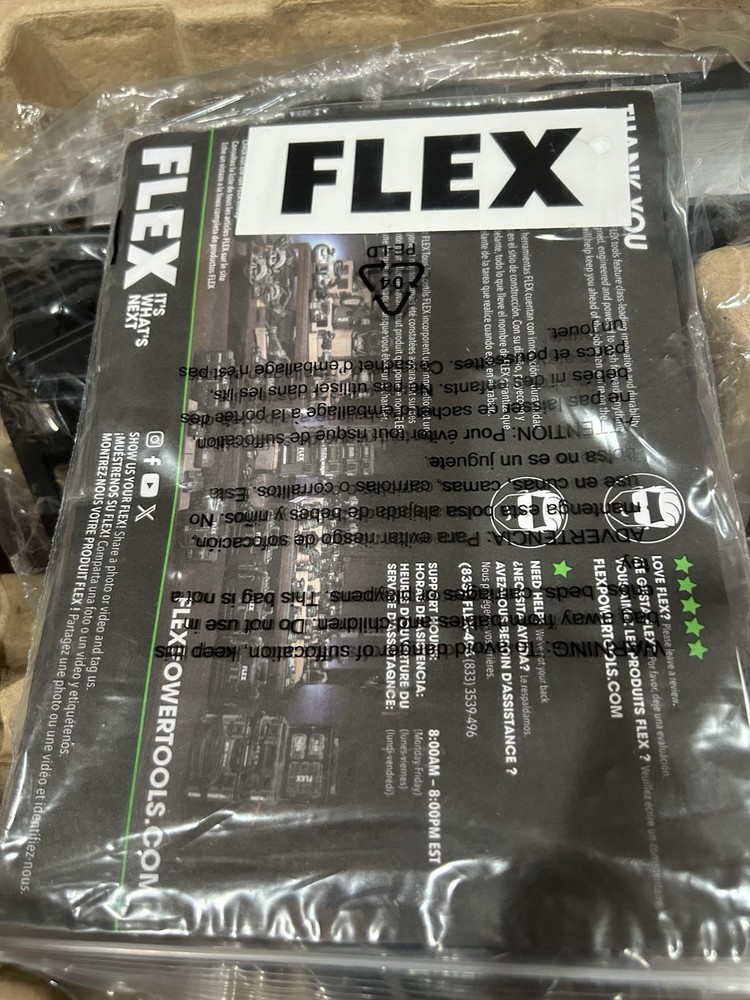 Flex FX4351B 24V Cordless Framing Nailer. Tool Only
