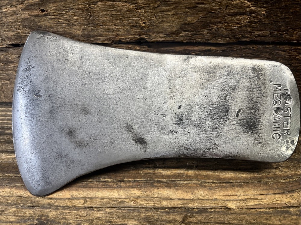 Vintage Master Mechanic 3 1/2 lbs Axe Head - Clean and Sharp
