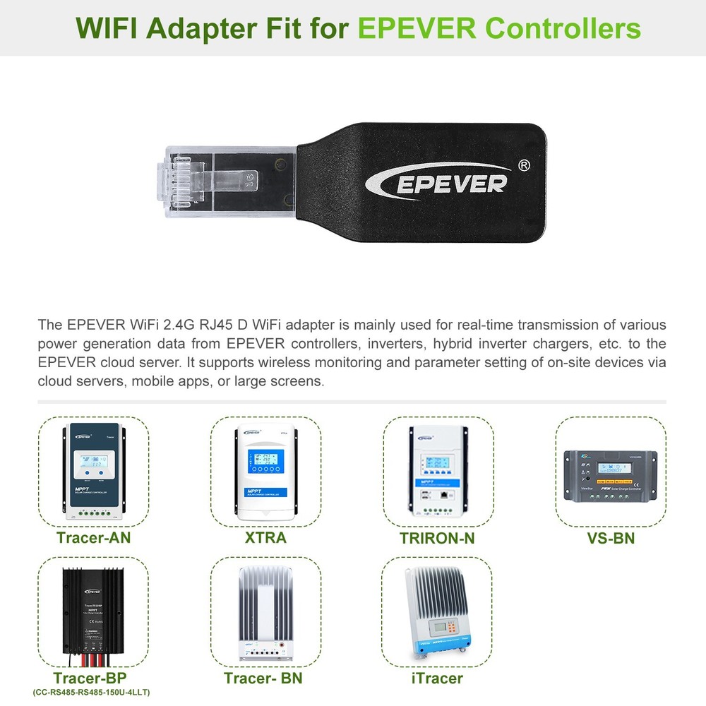 EPEVER WiFi Adapter Accessories for MPPT Solar Charge Controller