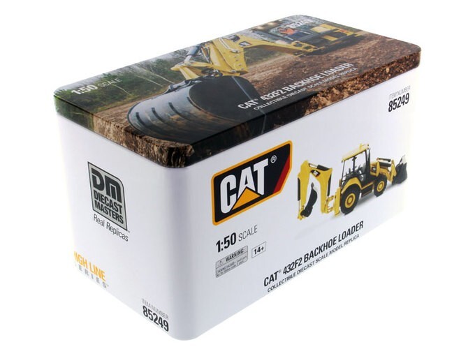 Diecast Masters 1:50 Cat 432F2 Backhoe Loader