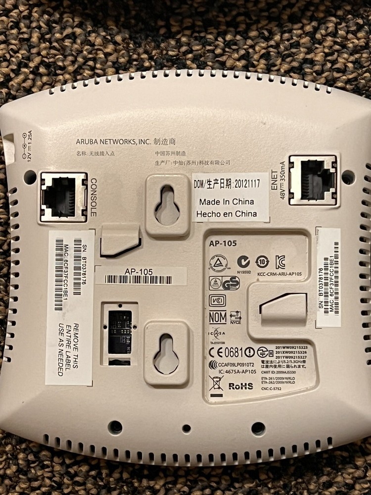 Aruba Networks AP-105 Wireless Access Points