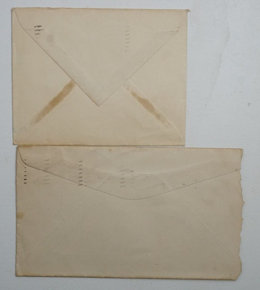 Scott #806 John Adams 2c stamp, Used envelopes