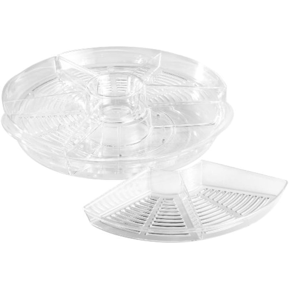 Prodyne Revolving Tray, Off-White