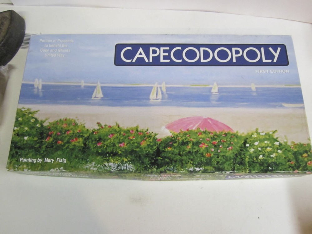 capecodopoly cape cod monopoly board game collectible vintage complete