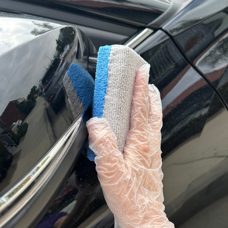 12 Pcs Microfiber Applicator Pads Sponge Ceramic Coating Applicator